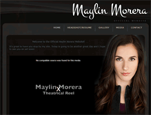 Tablet Screenshot of maylinmorera.com